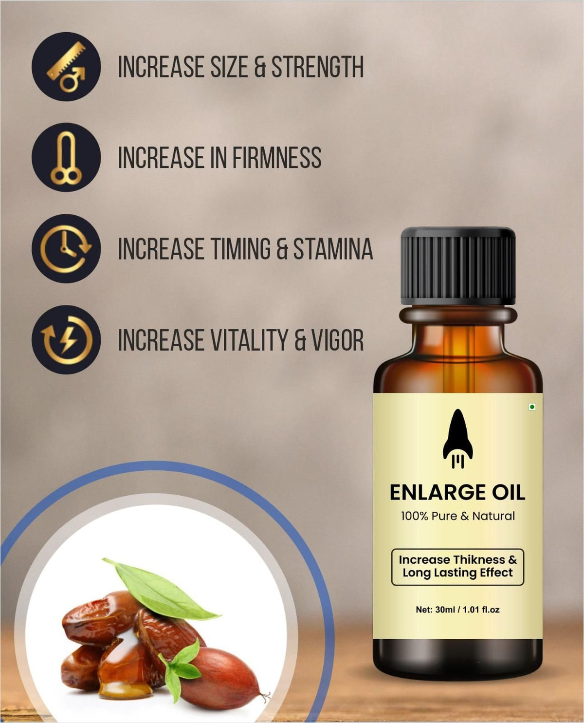 Seurico™ ENLARGE OIL PURE AND NATURAL ( BUY 1 GET 1 FREE )